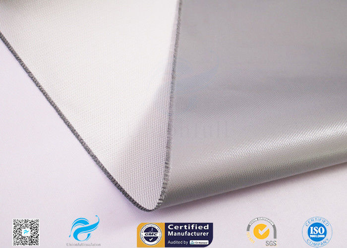Industrial Fireproof Fiberglass Fabric , 510g Single Side Rubber Coated Fiberglass Fabric